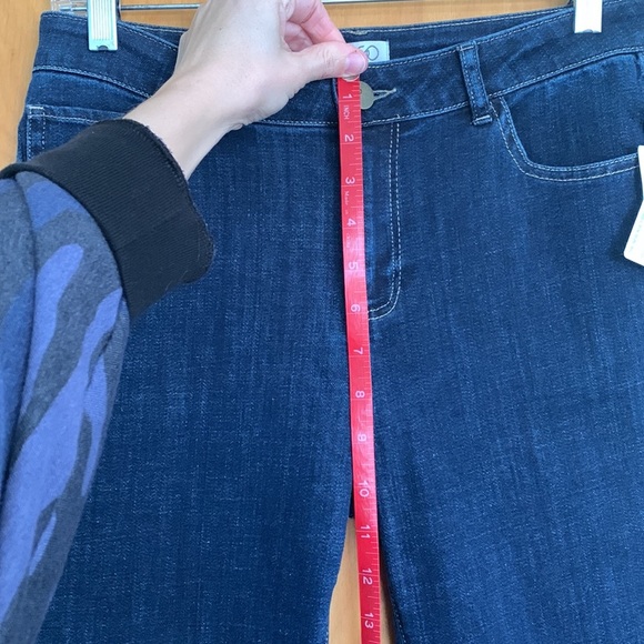 NWT Logo by Lori Goldstein Dark Wash Skinny Jeans - Picture 9 of 9